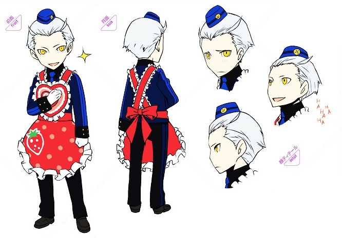 noahes:  Persona Q Shadow of the Labyrinth Official Visual MaterialsConcept artwork