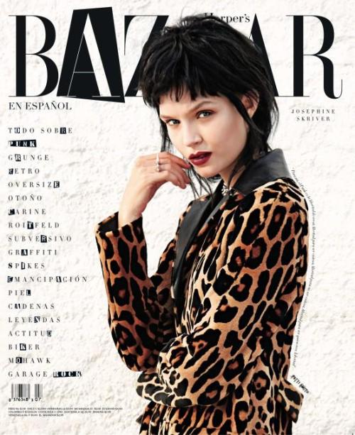 Josephine Skriver | Cover of Harper’s Bazaar Latin America, September 2013.