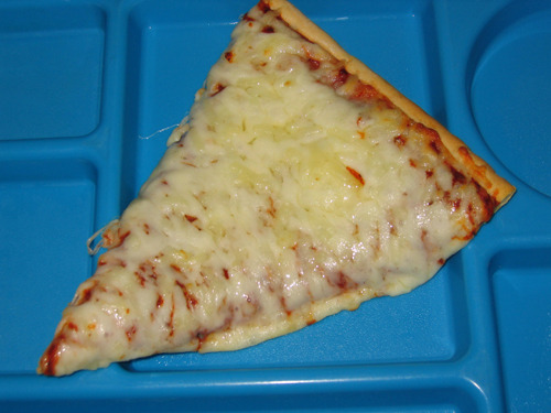 mmmmm school pizza yummy yummy