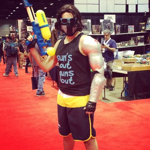 elevatorsarentworthy: confessionsofaladydude: The Summer Soldier #c2e2 Omg