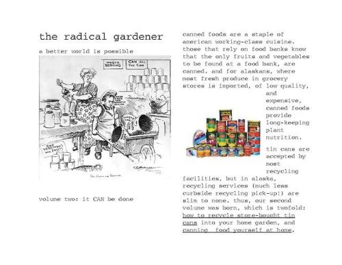 radicalgardener:vol 2. of the radical gardener: you CAN do it
