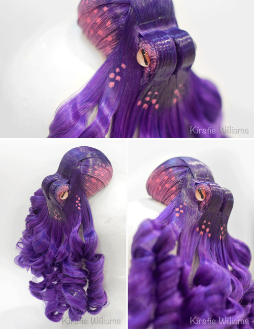 ilovecephalopods:  steampunktendencies:  Octopus WIG by Kirstie Williams [ via Tentacles ]  SO DAMN COOL?? SO DAMN COOL!!