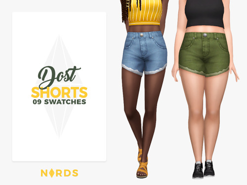 nords-sims:Dost Shorts:Dear simmers, I made these denim shorts for your sims. I hope you like them.D