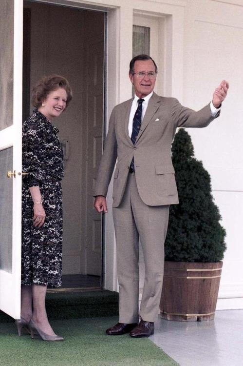 heavytweedjacket - Partisan politics aside, GHW Bush had style....