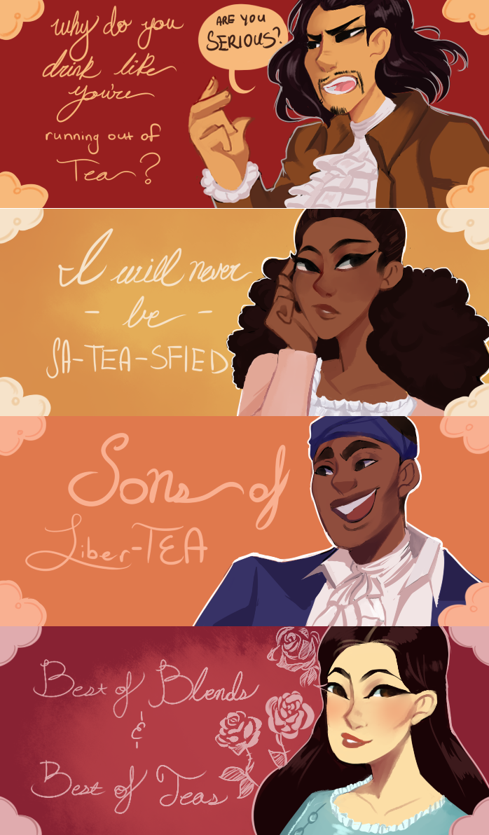 chaiannie:    I’ve been listening to Hamilton nonstop since October and its taken