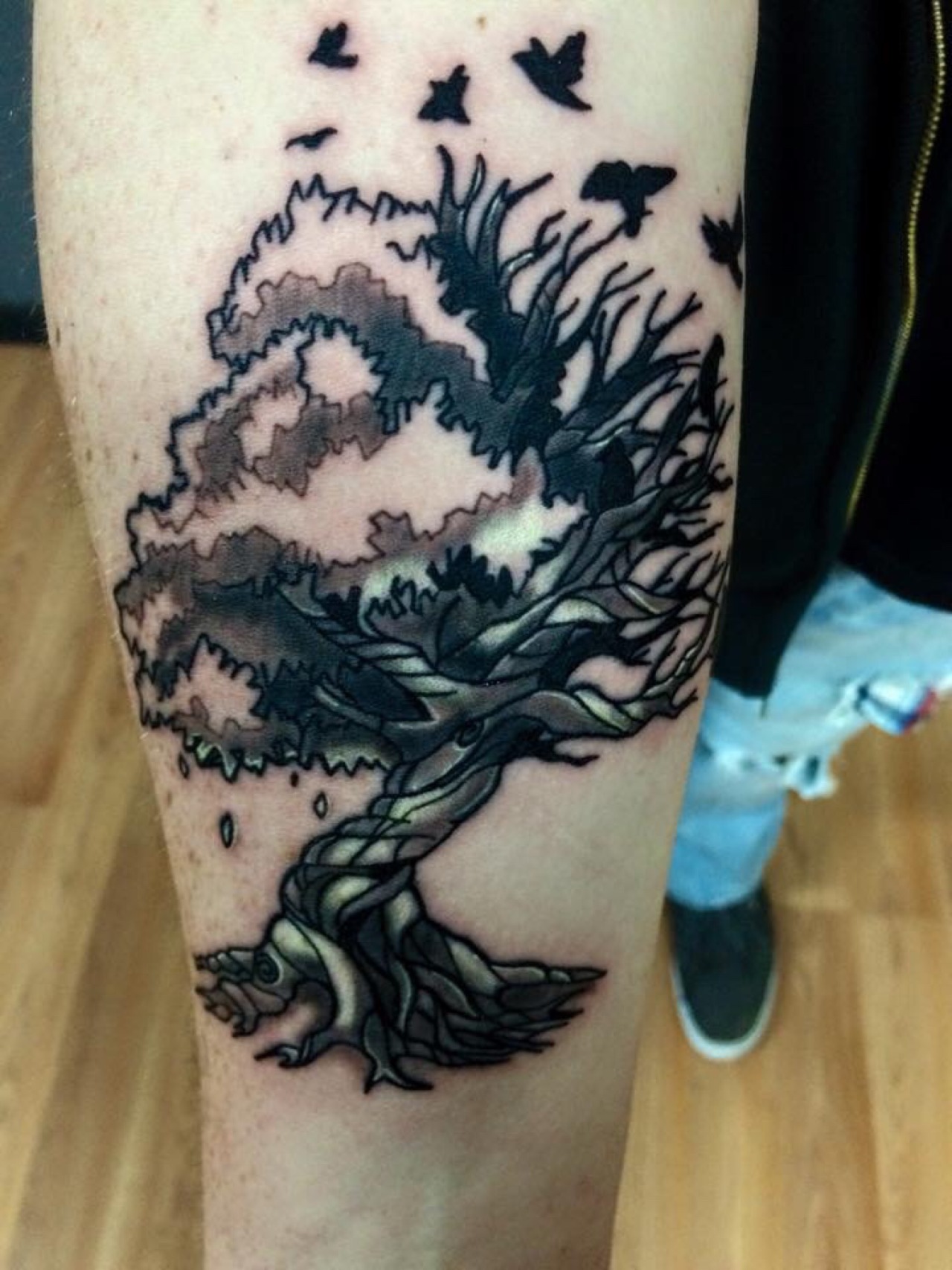 Tattoos Org Life And Death Tree Tattoo Submit Your Tattoo