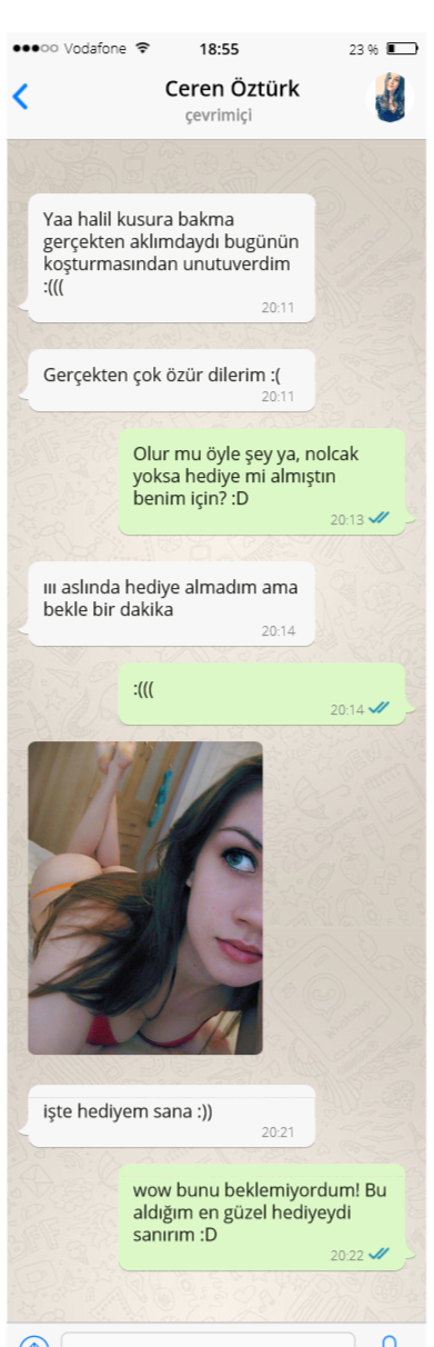 cuckoldied:  Kızlar için hediye vermek pek zor değildir heralde… :D