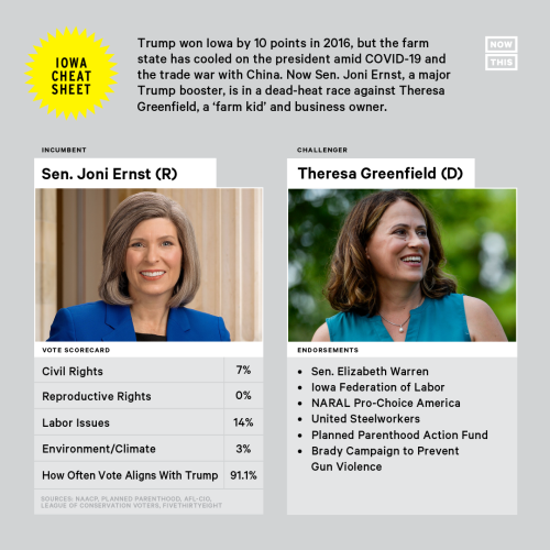 imalovellmachine: nowthisnews: These 2020 races will decide who controls the Senate. Can former Demo