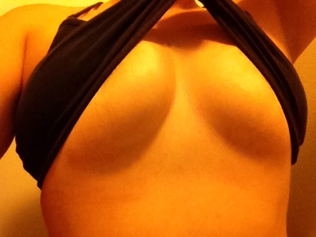 mysweetsoakedpanties:  A little boobie action