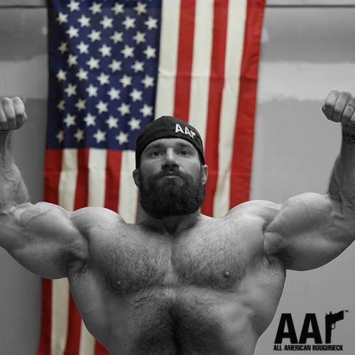roughmuscle:  sannong:  Seth Feroce - He’s back! After disappearing from BBing for 3 years to fix his personal life and figure things out, he’s back! God he is hot, and the beard! Lumberjack on steroids. YES! On a serious, not muscle obsession note,