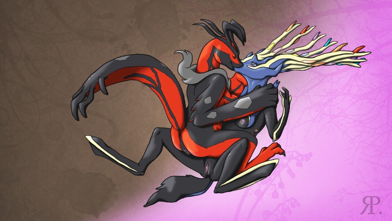 lucariofan97:  Female Xerneas by request 