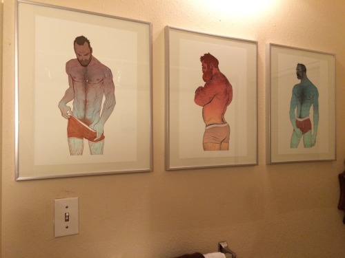 nesskain:  hirsuitedup:  Loving my new prints ❤️ nesskain  Nice, it looks great with framed! Thank you for buying some prints ! 