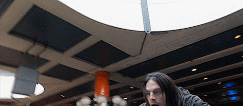 billy-fucking-lee:Captain America - Civil War | Bucky Stealing A BikeJfc, tag your porn, ppl!