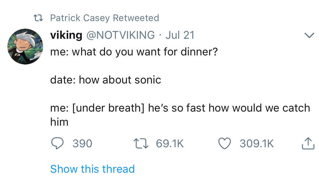 springs-and-starposts: Lololol the writer for the Sonic movie retweeted this and