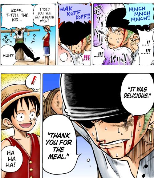 The Moment Luffy Starts Falling For Zoro Vs. The Moment Zoro Starts Falling For Luffy
