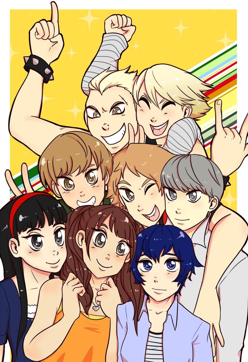 spoopy-kun:  P4 Group Photo (★^O^★) 