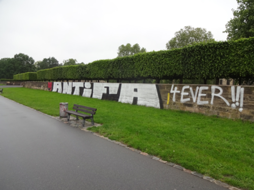 ‘Antifa 4 Ever!!’Seen in Dresden, Germany