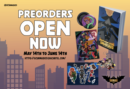 gothamcityunmasked:  PREORDERS OPENGOTHAM CITY: UNMASKED is now open for preorders! Dive head fi