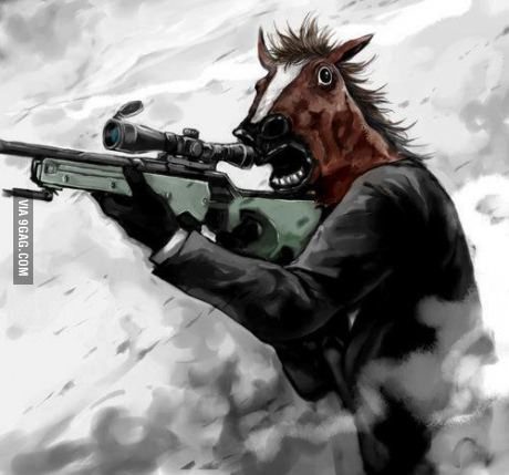 calibrating-archangel:  &lsquo;Stop fucking horsing around, there’s a sniper