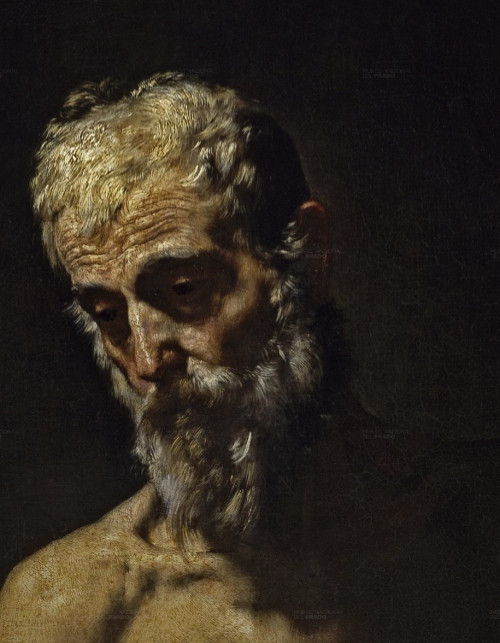 intangiblepetrifications: José de Ribera (Spanish, b. 1591 - 1652)  “Saint Andrews” - Oil on canvas