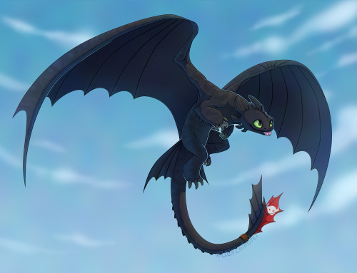 It's Been A Super Long Time Since I've Drawn A Proper Toothless! The First HTTYD Will Forever Be One