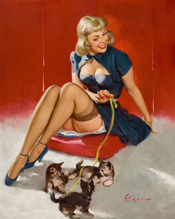 elegant-lust:  Gil Elvgren