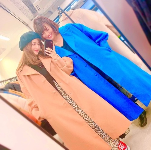 real-life-senshi:On June 29, Ayaka posted about her and Miyuu going to Merlot fashion exhibition tog