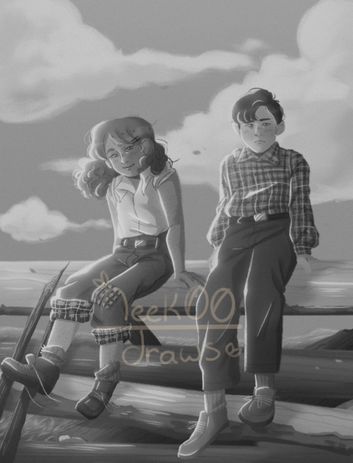 Growing Up Is Realizing I Can Be Cringey And People Can Just Deal With It. Enjoy My Oc Carrie And Neil