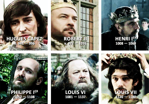 winterhalters:» history meme : Kings of France.Maison CapetHugues Capet (987 – 996) Robert II “Le Pi