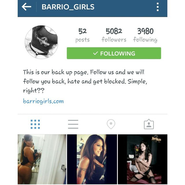 Don&rsquo;t forget to give our back up page some love also please #follow us