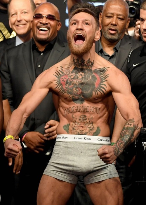 Conor McGregor at his Fight Weigh-In at T-Mobile Arena in Las Vegashttp://www.vjbrendan.com/2017/08/