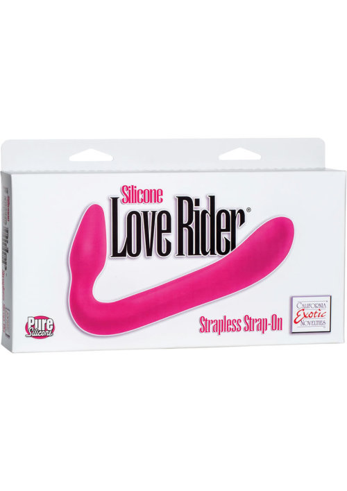 toydirty:Love Rider Silicone Strapless Strap-on- Premium, solid, sturdy, unscented silicone probe - 