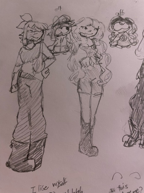 Doodle Dump! With @chonkibeeboi Agent Ocs And Mine!