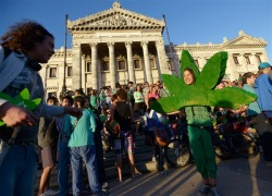 nbcnews:  Uruguay becomes first country to legalize marijuana trade (Photo: Matilde Campodonico / AP) Uruguay became the first country to legalize the growing, sale and smoking of marijuana on Tuesday, a pioneering social experiment that will be closely