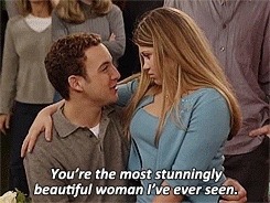 bigtimerusharemyangels:  So here’s to Cory Matthews. The one who ruined our realistic expectations in men forever and ever amen 