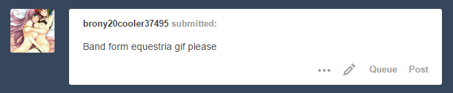 mrmaclicious-afterdark: mlp-clop-from-keks: Banned from Equestria gif’s clop request