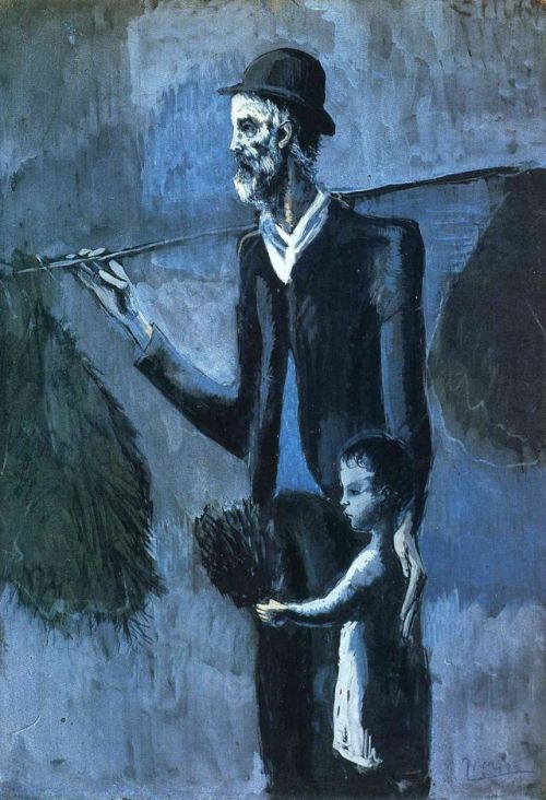 aestheticgoddess: Pablo Picasso, blue period works (1901-1904)