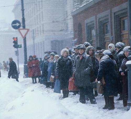 sovietpostcards:  Winter in Moscow (1977)