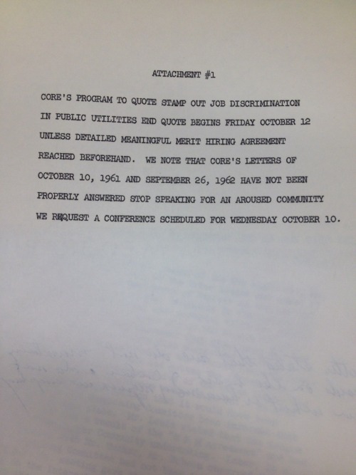 DC CORE Campaign For Fair Hiring Practices At PEPCO And Washington Gas & Light, 1962.
