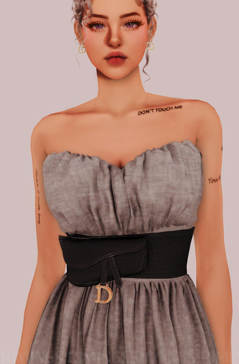 [RIMINGS] DIOR FEMININE COLLECTION. MARCH GIFTBOX - FULL BODY 2 / EARRING 2- NEW MESH- ALL LODS- NOR