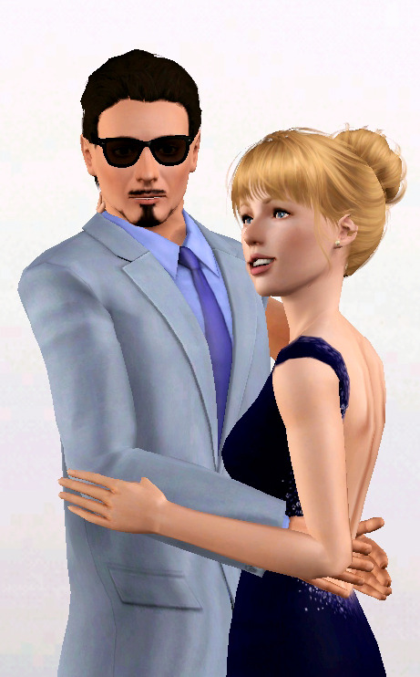 Tony Stark and Pepper Potts, on request. Now with proper tags and formatting! .sim files only, CC no