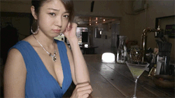 shizukanakamurablog:Girl in a Blue Dress | Shizuka Nakamura [10 GIFs]