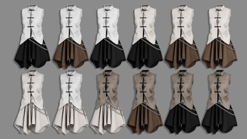 【333】Zenategory:suit+necklacecontain： femalesuit 12 colours+necklace 2 coloursGame screenshots using