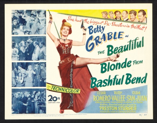 The Beautiful Blonde from Bashful Bend (1949) Preston SturgesDecember 6th 2020