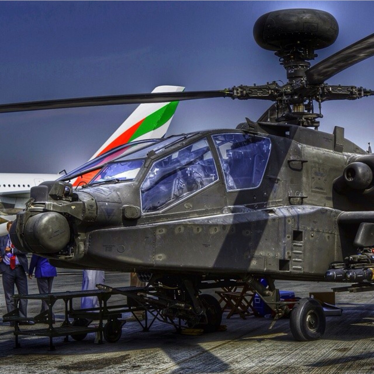 Abache Longbow At the Dubai Air Show