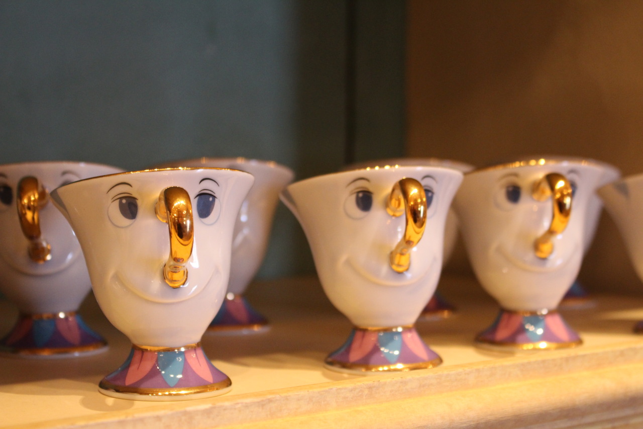 travelry:  I got a Chip cup from Beauty and the Beast! They are exclusive to Disneyland
