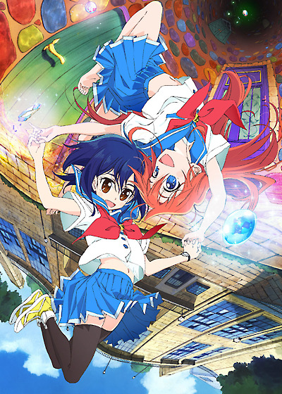 hiyuki: Cocona ♡ Papika | Flip Flappers ▫ Official Art