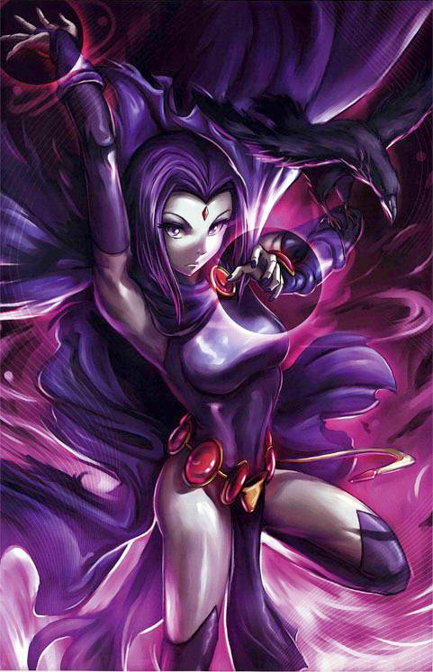 geekearth:  Raven - Another of my favorite Women of Comics (1.Walerian Walawski, 2.W-E-Z, 4.MagicnaAnavi, 7.Glen Fernandez, 8.shefang) 