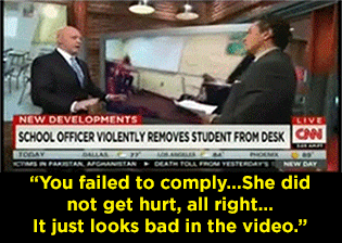 mediamattersforamerica:  Despite their defending him, the officer has been fired.