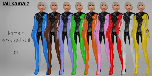 lali-k: I presents you my new mesh catsuits with shoes in one piece ! Now for female and for male!Fi